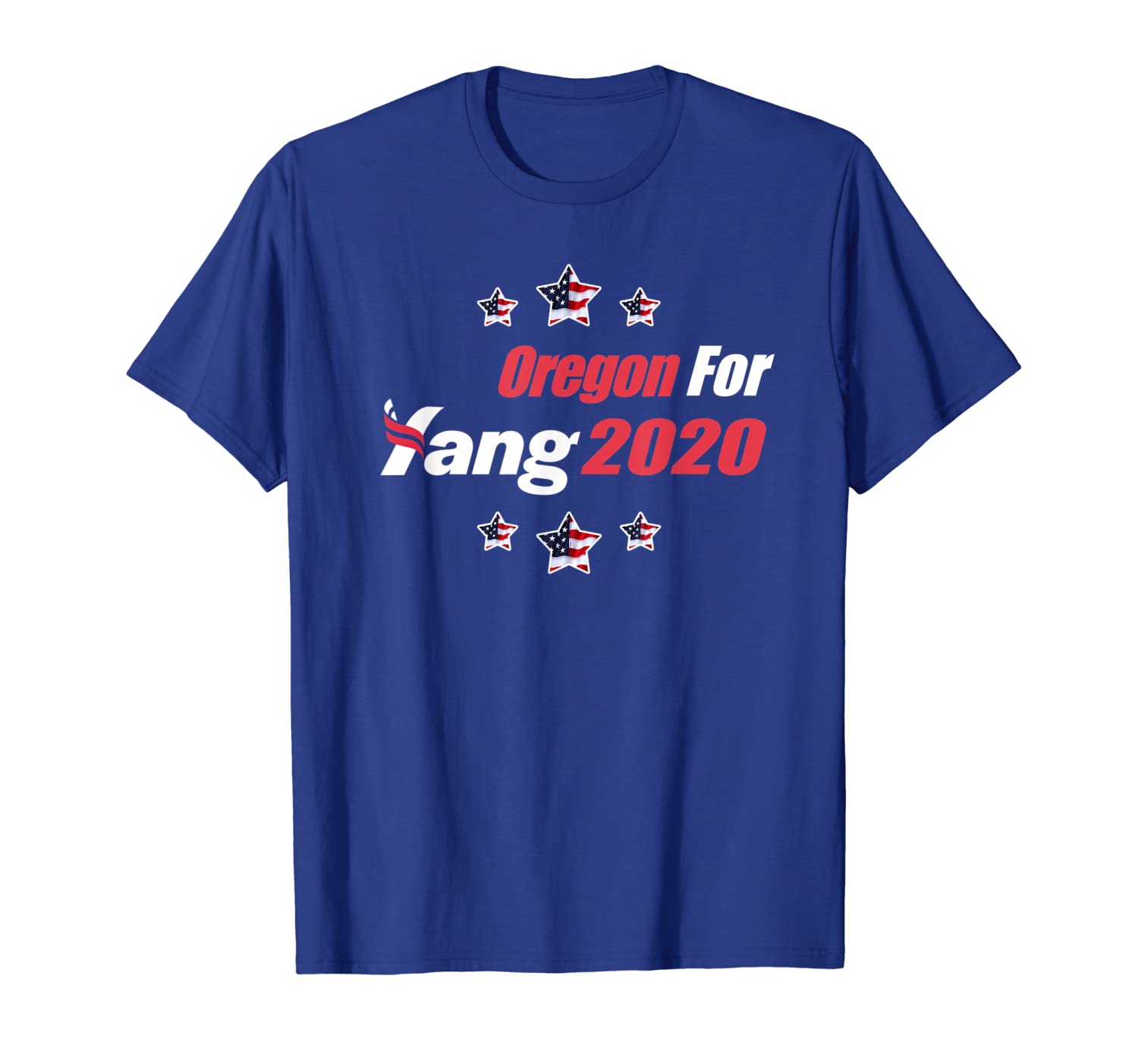 

or oregon for andrew yang 2020 president democrat election t-shirt, White;black