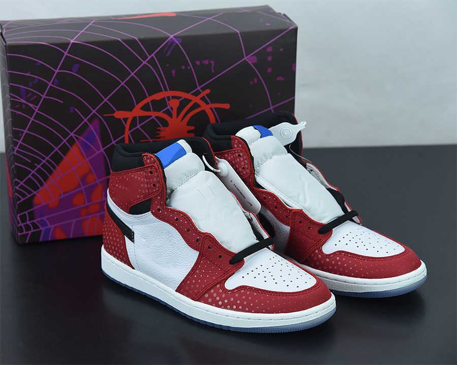 

Authentic Jumpman 1s High OG Basketball Shoes 1 Origin Story Gym Red Black White Photo Blue Men Women Sports Outdoor Sneakers With box, #1