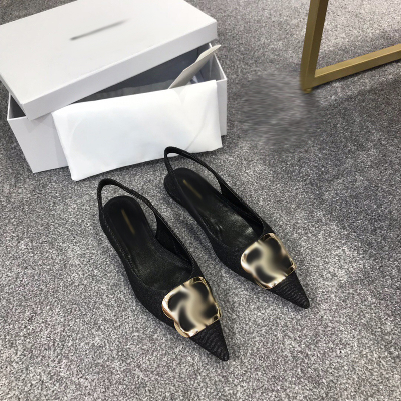 

2021 Good Quality Fashion Women Luxurys Designers Shoes Designer Sandals Womens Luxury High Heels Sandal Dress Shoess With Box Size 35-41 -H532, Black