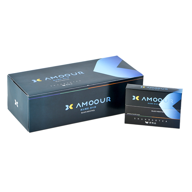 

New Product Launches Disposable Electronic Cigarette Cartridges Portable Puff Sticks Black Ice Mint Vape Heat Not-burn Kit Cartridges with Box
