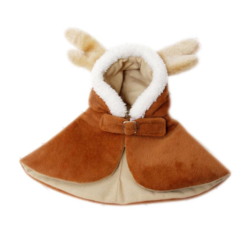 

Cat Costumes Pet Year Costume Chinese Style Clothing Hooded Jacket Velvet Cloak For Kitten Spring Festival Dress Up