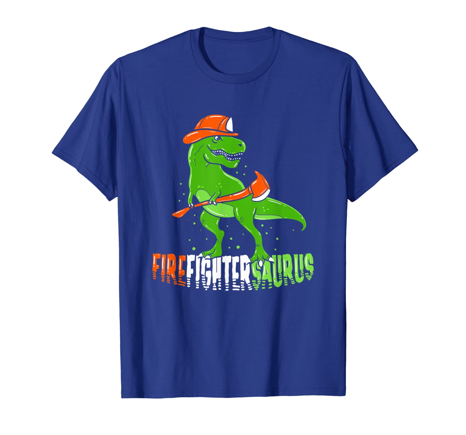 

firefighter dinosaur t-shirt i life saver firefightersaurus, White;black