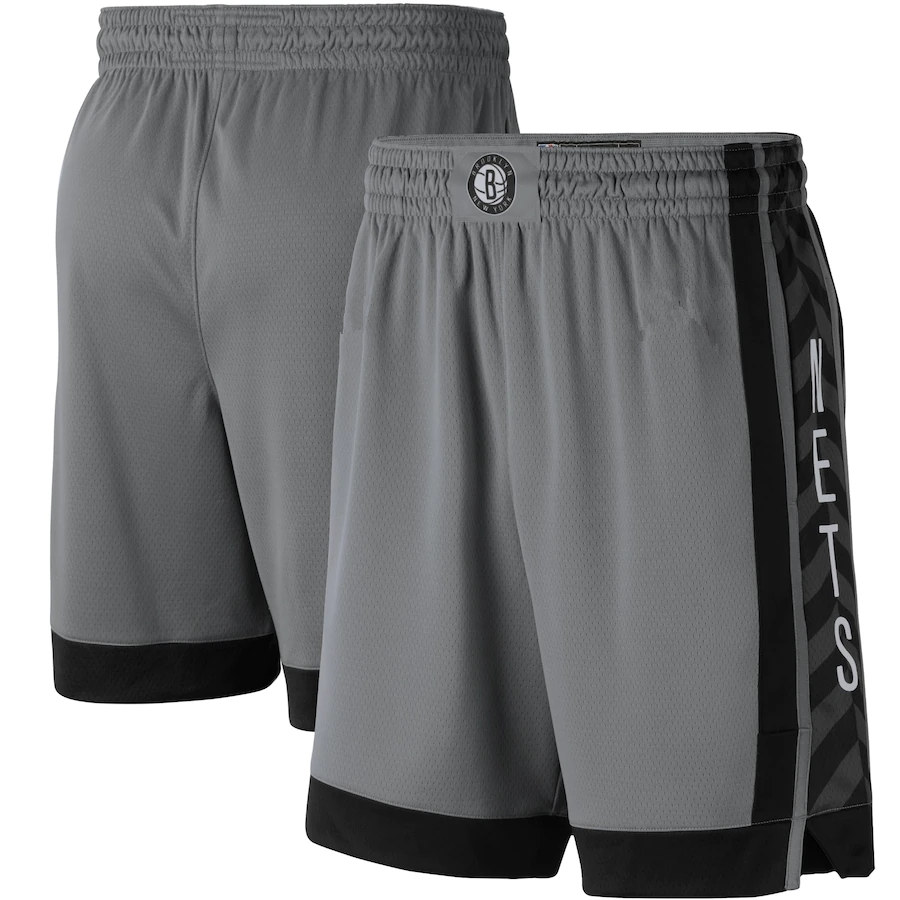

Brooklyn Nets MEN Statement Swingman basketball Shorts S-2XL, Black