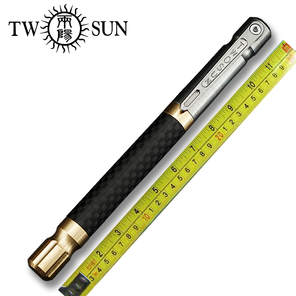 twosun original tc4 titanium alloy writing business office signature tactical pocket pen multitool edc tspen06-image-698783041