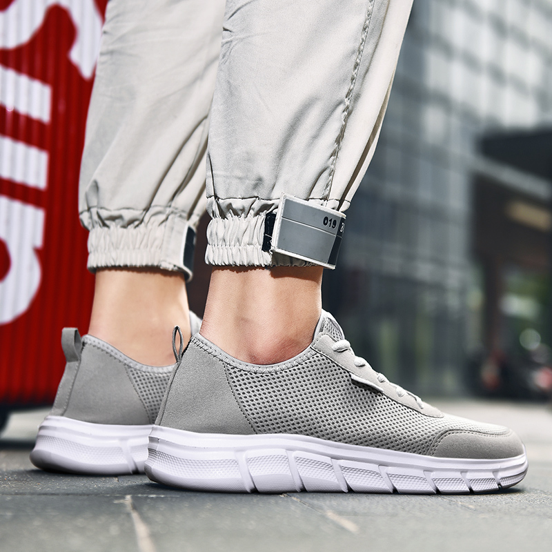 

2021 High Quality Men Womens Sports Running Shoes Tennis Breathable Grey Black Outdoor Runners Mesh Jogging Sneakers Eur 39-48 WY23-0217