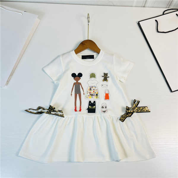 

2021 fashion high-end luxury children's princess summer dress 021