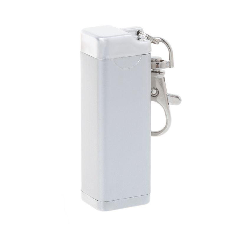 

Keychains Portable Mini Pocket Keychain Ashtray Outdoor Beach Public Smoking Accessory