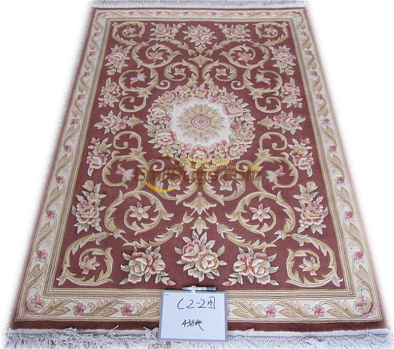 

Carpets Wool Carpet French Woven KnottedSavonnerie Made To Orde Plush Rug