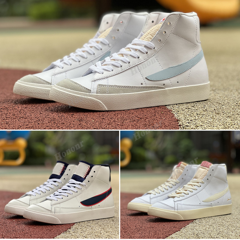 

Men Women Mid 77 Vintage Celestine Blue Running Shoes Sneakers BQ6806 109, 01