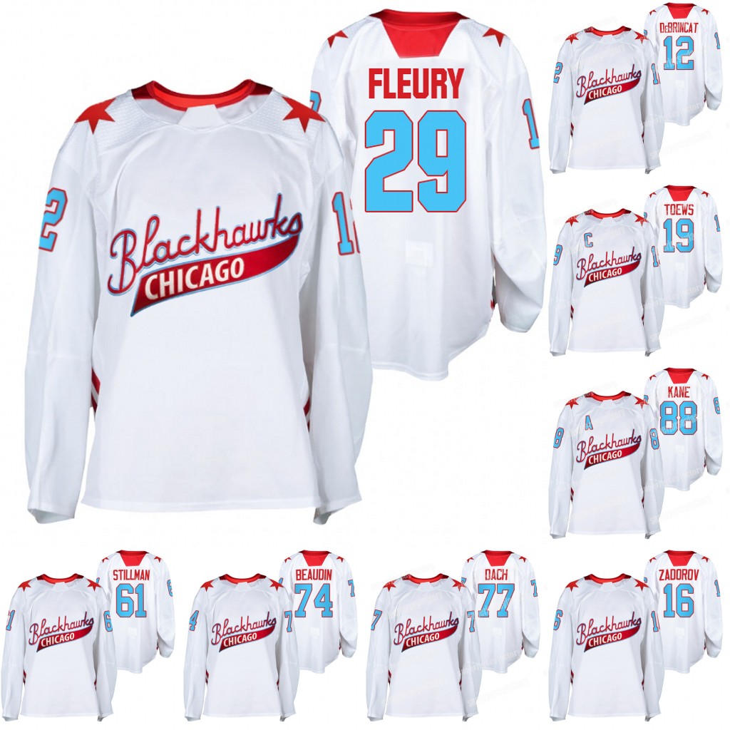 

Chicago Blackhawks 2021 One Community Night Jersey Marc-Andre Fleury Patrick Kane Jonathan Toews Alex DeBrincat Kirby Dach Alexander Nylande, Black;red