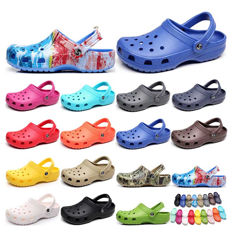 158 Sandales de mode hotsale Slip sur la plage décontractée Chaussures imperméables hommes classiques soins infirmiers sabots hôpital femmes pant