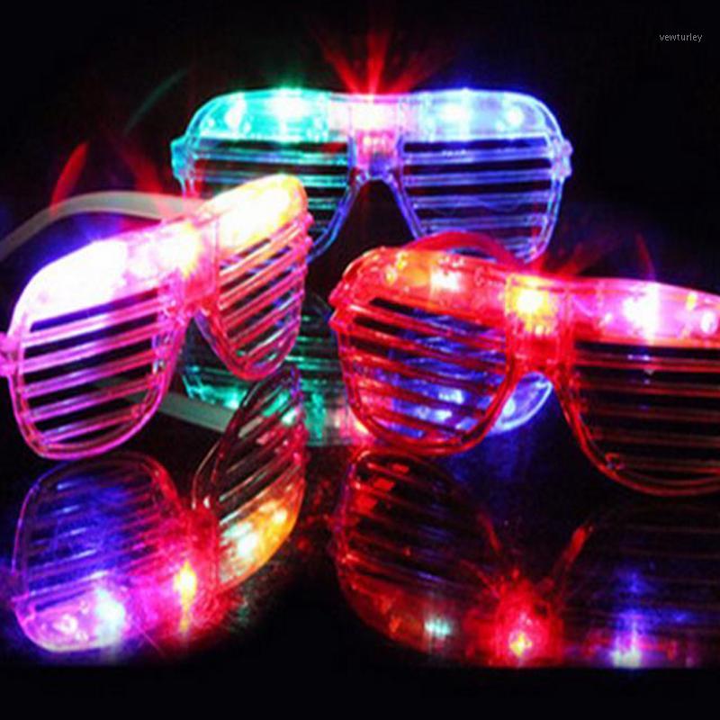 

Party Decoration 3pcs/lot Flashing LED Light Glasses For Christmas Birthday Halloween Supplies Glow Mask