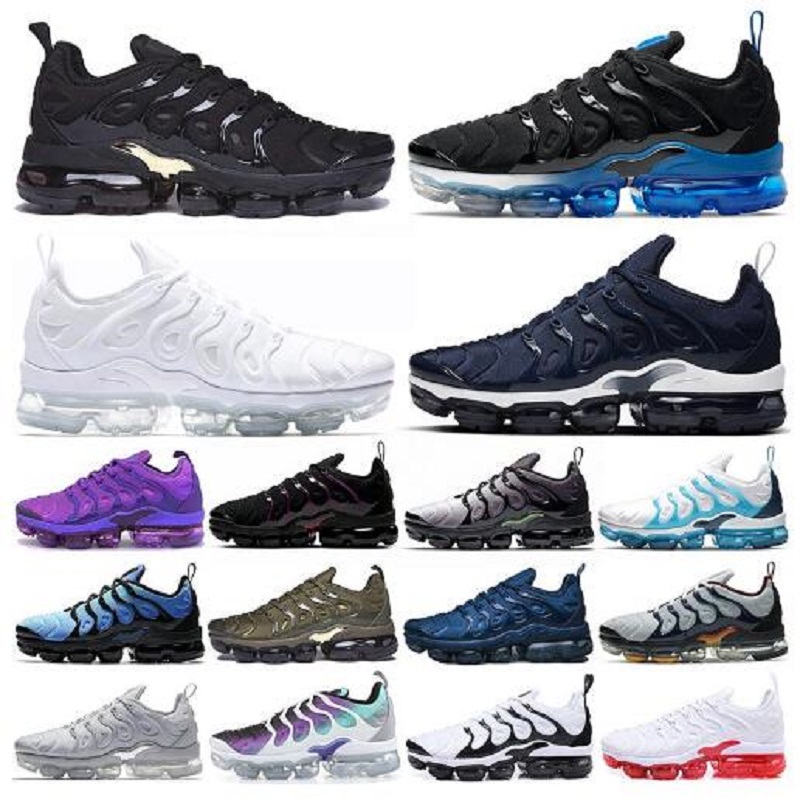 

Plus TN Dark Stucco Mens Running Shoes SILVER/GREY/WHITE Women Sneakers Sports Trainers Sport Lifestyle Tennis Triple Black White Shoe, # 12