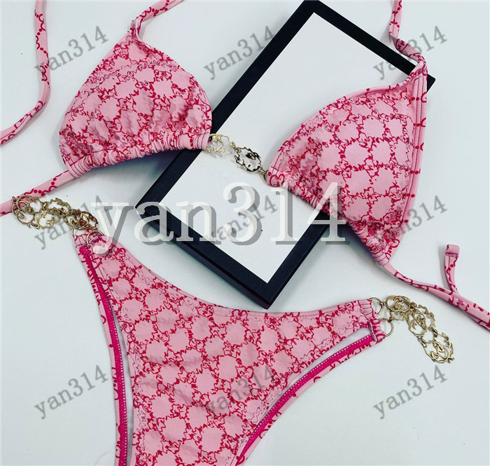 

Womens Designers Swimsuits Brands Bikinis Suits Summer Sexy Bandage Bikini Sets Two-Pieces Swimwears, White;black