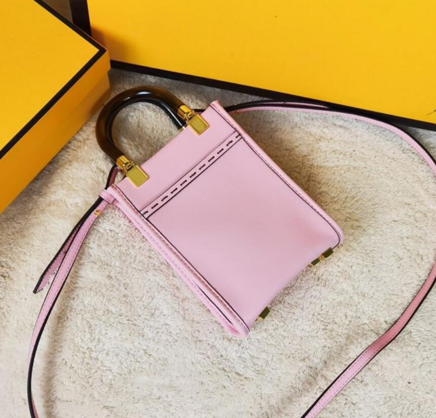 

wholesale fashion womens Totes Bags Genuine Leather Handbags Purses Pochettes Women Crossbody Mini Shoulder Phone Messenger Bag black pink yellow, Blue