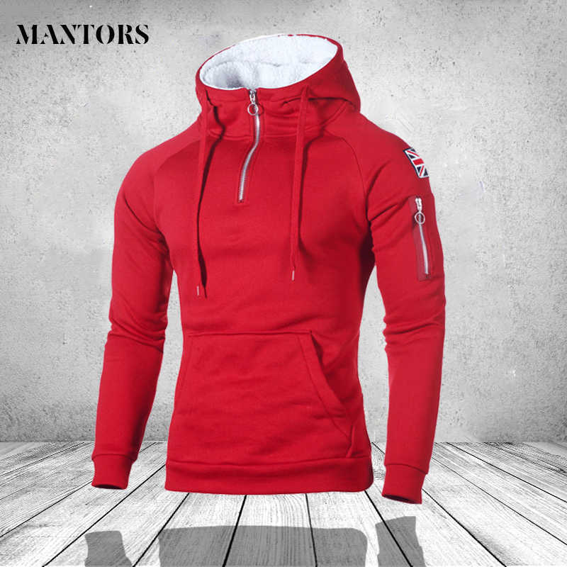 

Fashion Casual Solid Sweatshirts Men Autumn Outwear Blouse Male Hoodies Hip Hop Long Sleeve Hoody Streetwear Mens Clothing 201020, Em142 lightgrey