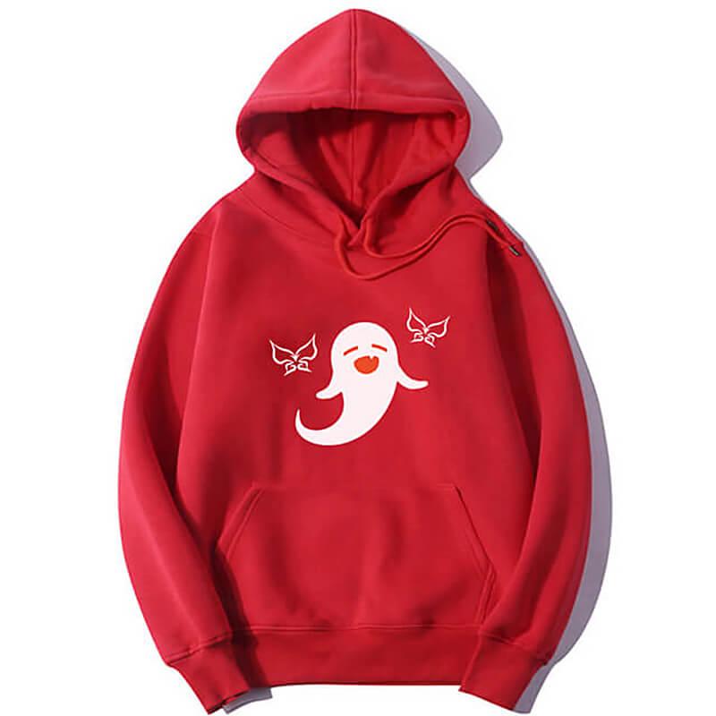 

Men' Hoodies & Sweatshirts Hu Tao Sweatshirt Print Men Women Oversized Sportswear Hoodie Children' Hip Hop Boy Clothing Girl, Black