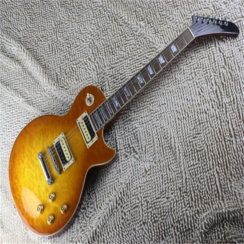 

Top Quality Flame Maple G Cherry red Electric Guitar LP Standard