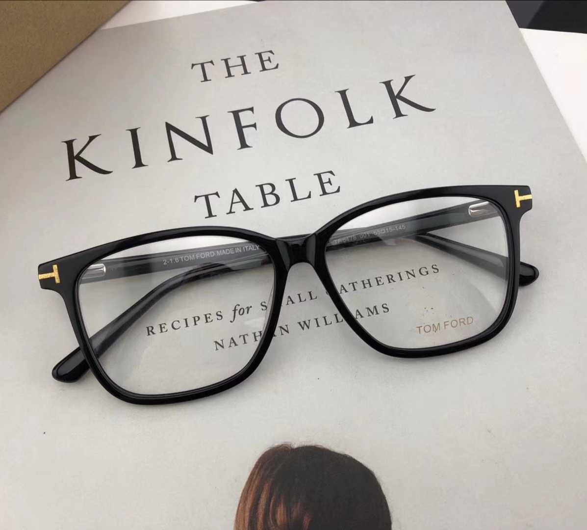 

high quality Ford plate simple black business myopia spectacle frame tf5478