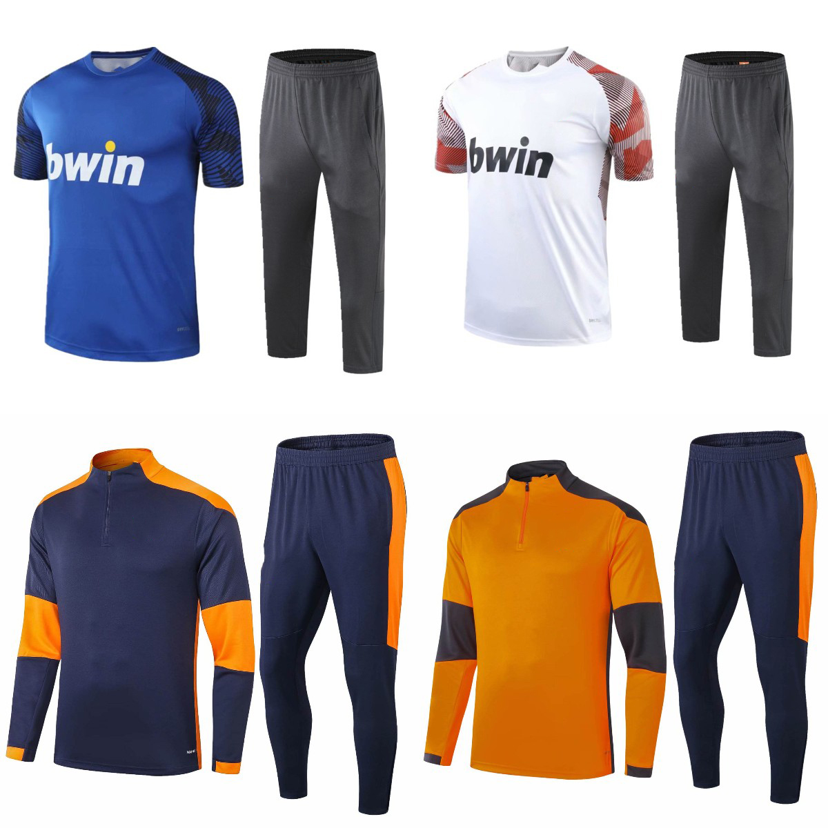 

21 22 Valencia CF mens jacket Soler long short sleeve Gameiro tracksuit football jersey sportwear Parejo training shirt, Gray