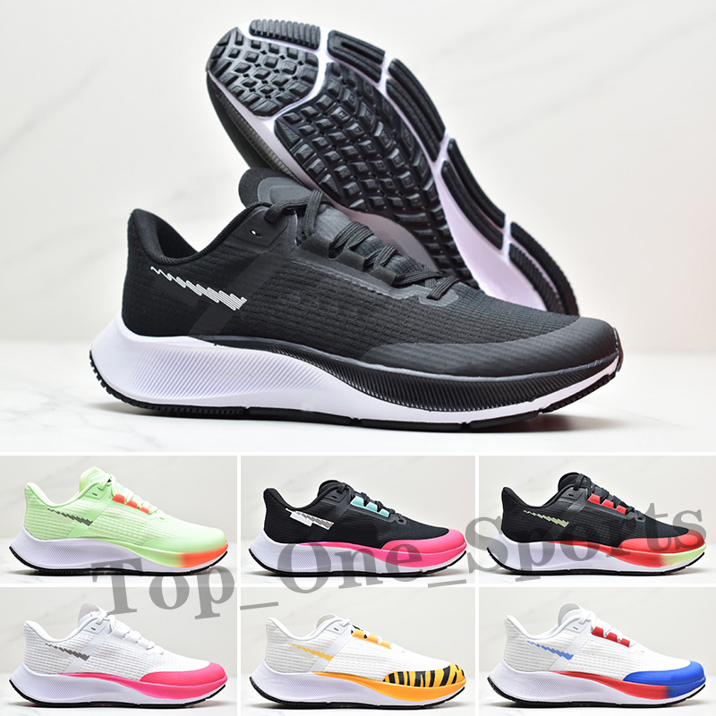 

Pegasu 38 shoes triple black vast grey gold dart Fir knit geode teal red orbit men women sneakers 36-45, Color 3