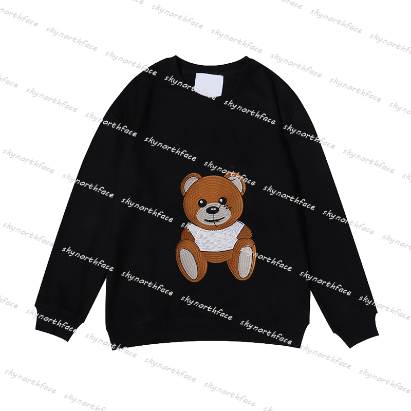 

2021 Luxury Men Designer Hoodie Women Clothes Fashion Sweatshirts Bear Embroidery Pullover Mens Tops Hoodies Sweater Sweatshirt Street Style, Extra cost