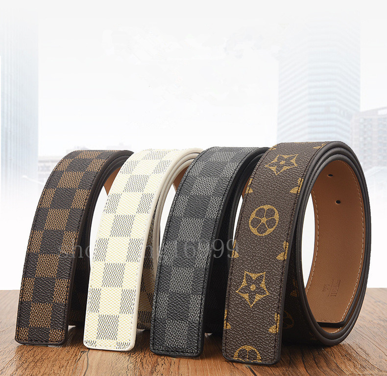

2022 Gold Silver Multi Hardware High Quality Belt For Men And Women Retail Wholesale Louis Belts Vitton Lv Welcome Customers hav, Black;brown
