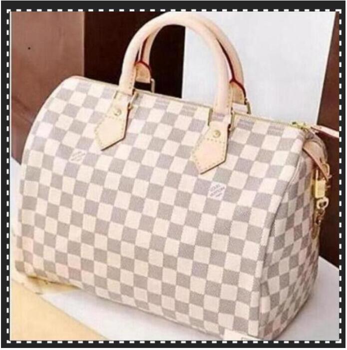 

Women's bag LV LOUIS bag VITTON Presbyopia SPEEDY pillow bages shoulder messenger handbag Boston women bags, Red;black