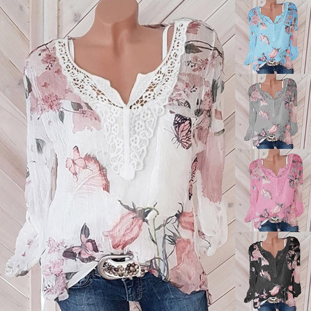 

summer printed long sleeved women blouses v neck jacket fashion beach, White