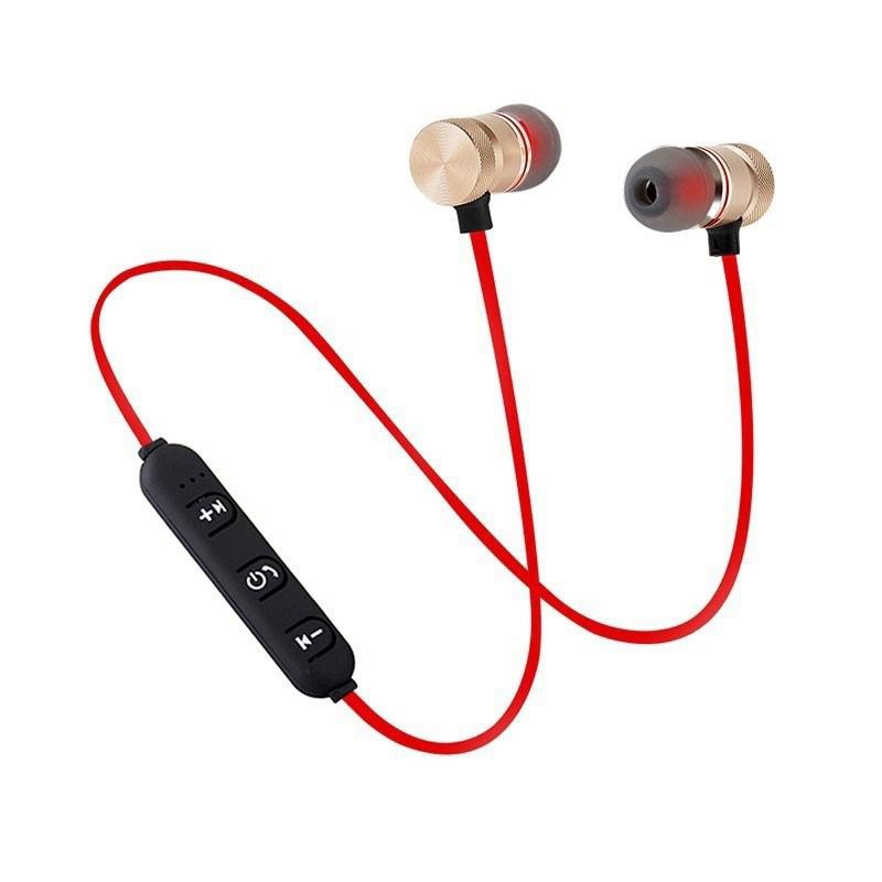 

Headphones & Earphones Sport Wireless Magnetic Suction Voice Assistant Portable Running Neckband Bluetooth Headset With Microphone
