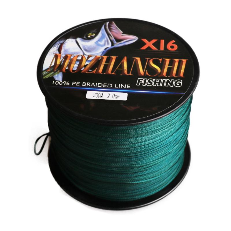 

Braid Line MOZHANSHI 16 Strands 500M Super Strong 0.16MM-2.5MM 100% PE Braide Multifilament Fishing Material From Japan