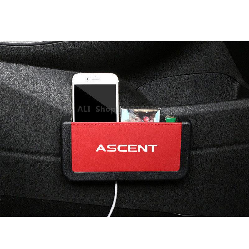 

Car Organizer Storage Box For Ascent Auto Leather Container Sundries Stowing Tidying Pocket Interior Accessories