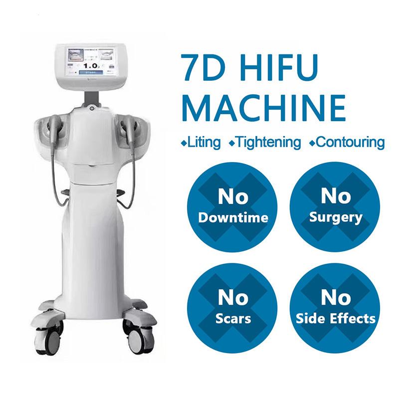 

7D HIFU cartridges wrinkle removal machine body slimming home equipment high Intensity foucsed ultrasound Fat Removae Device On Sale