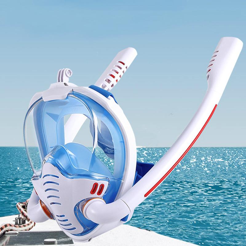 

Diving Masks 2021 Full Face Snorkeling Scuba Underwater Anti-fog Anti-Leak Safe And Waterproof Swimming Adult Children