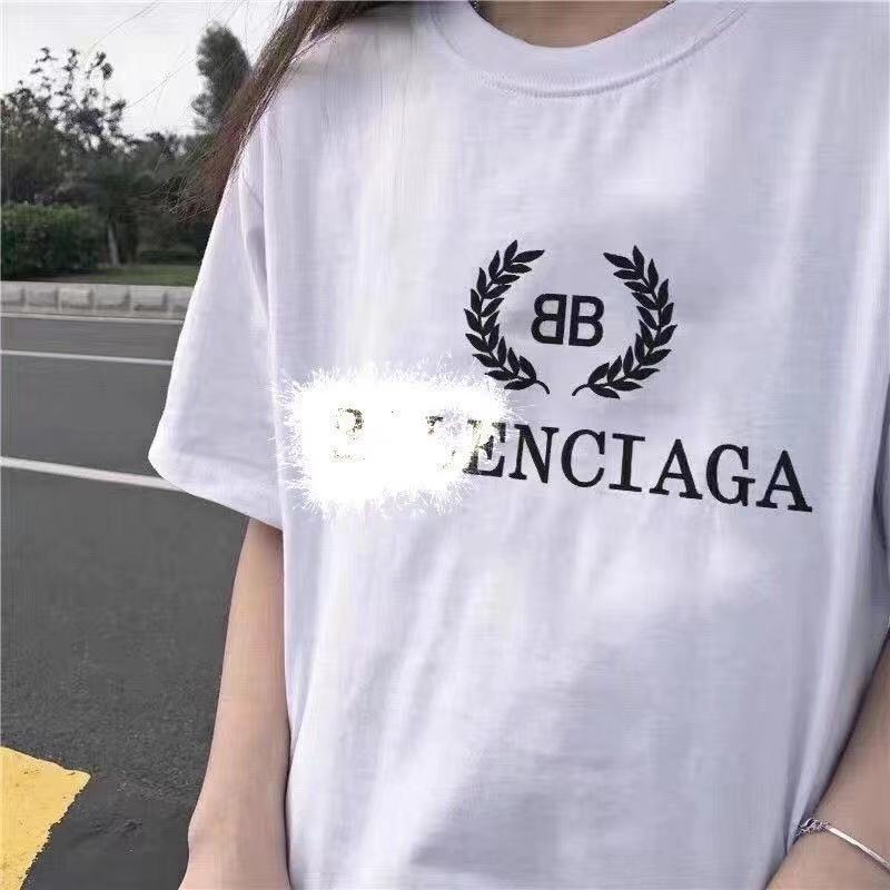 

Summer fashion Women's T-shirt Street Hipster 100% Cotton Hedging Men Short Sleeve Round Neck Loose Factory Wholesale, White;black