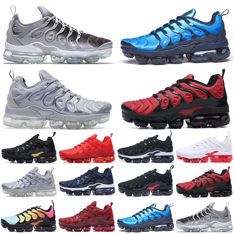 

TN plus running shoes mens women Black White Noble All Red Dark Blue Grey Orange Olive men sneakers outdoor sport trainer oversize 36-47