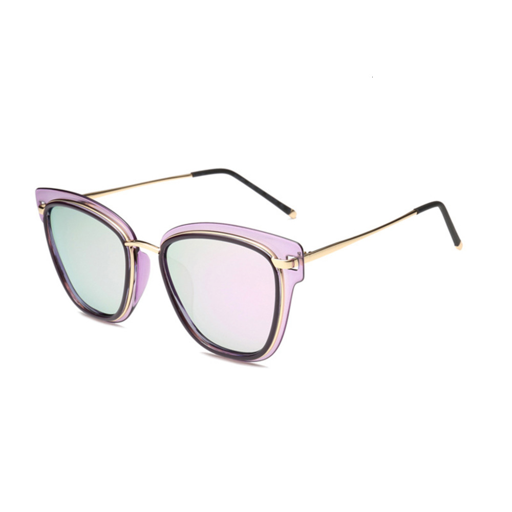 

New trend Polarized Sunglass Fashion round sunglass women's colorful Sunglass 1824