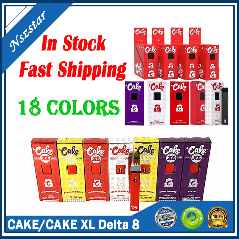 

Cake Delta 8 Disposable Starter Kit E cigarettes Device Full Gram 1ml Capacity Empty Pod Rechargable Vape Pen 280mAh Battery For thick oil v
