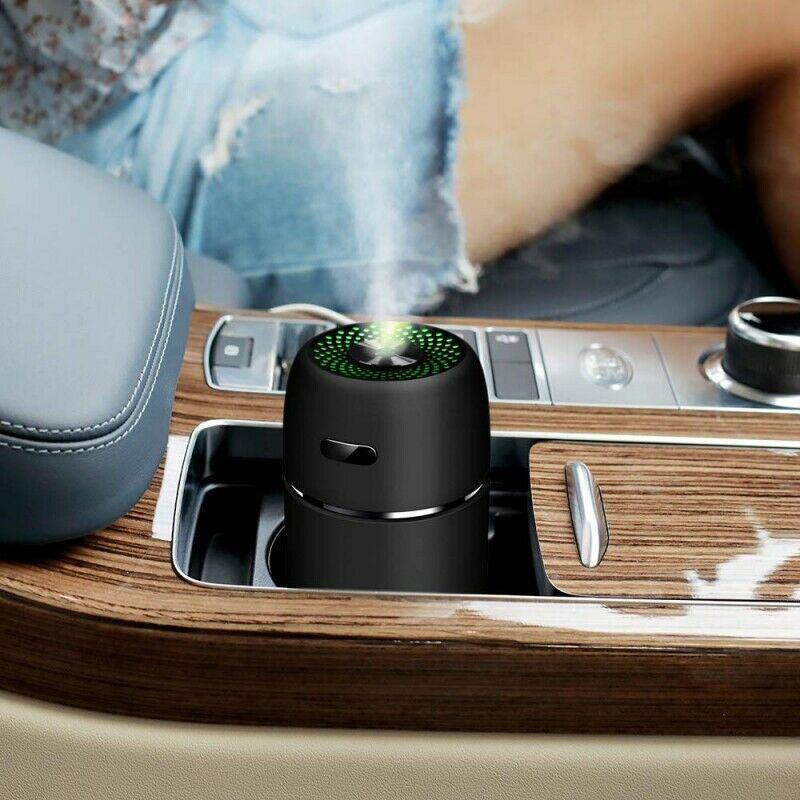 

Mini USB Air Humidifier Aroma Diffuser Perfume Fragrance Car Essential Oil Air Purifier with LED Automotive Air Humidifiers Auto