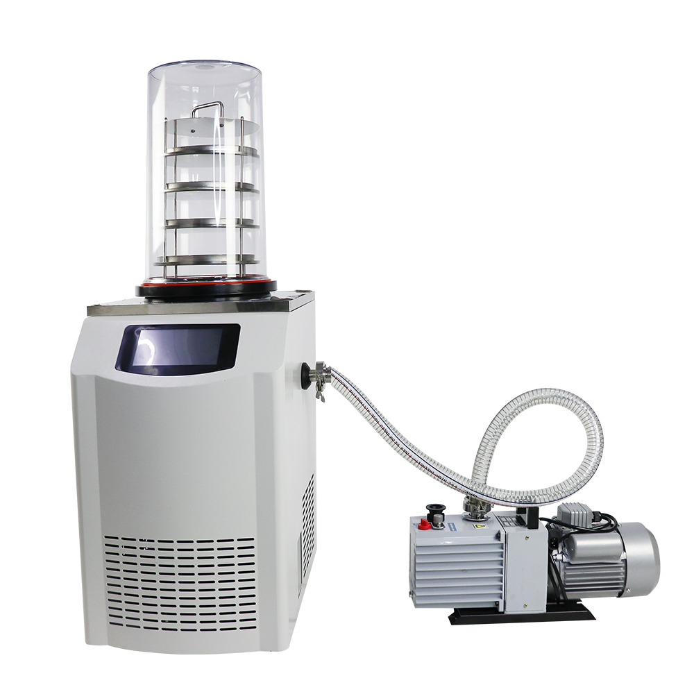 ZOIBKD Lab Supplies In-situ Curve Household Intelligent Food Freeze Dryer With Rotary Vane Vacuum Pump-image-721687796