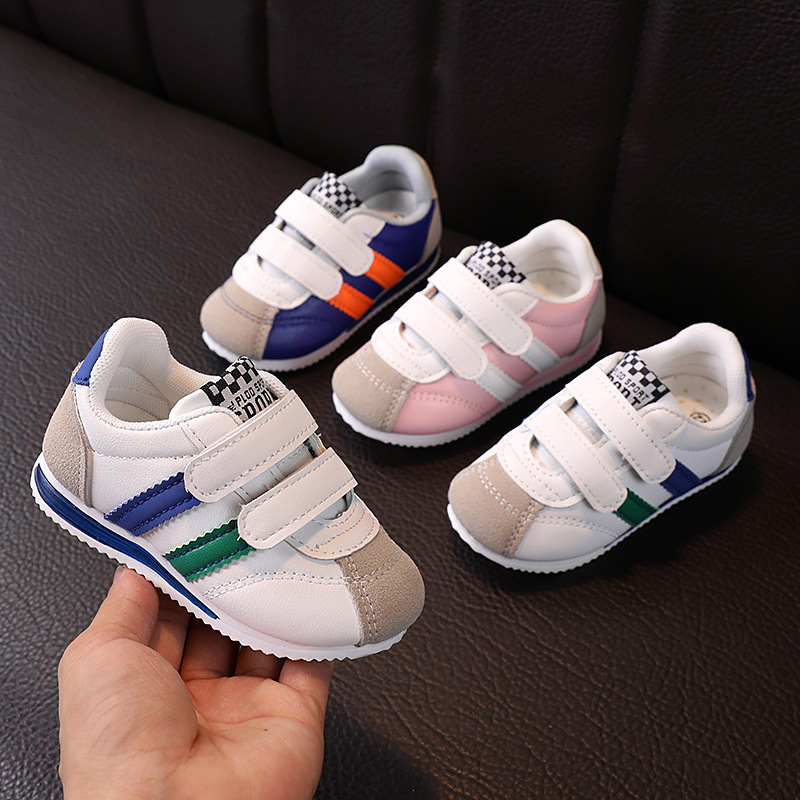 

Size 21-30 Baby Casual Shoes Breathable Kids Sneakers For Boys Girls Children Anti-slippery Sport Shoes For Kids Toddler Shoes, Black