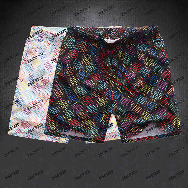 

Summer Fashion Men shorts Quick Drying SwimWear Printing Board Beach Pants Mens Swim Short Size M-XXXL, White;black