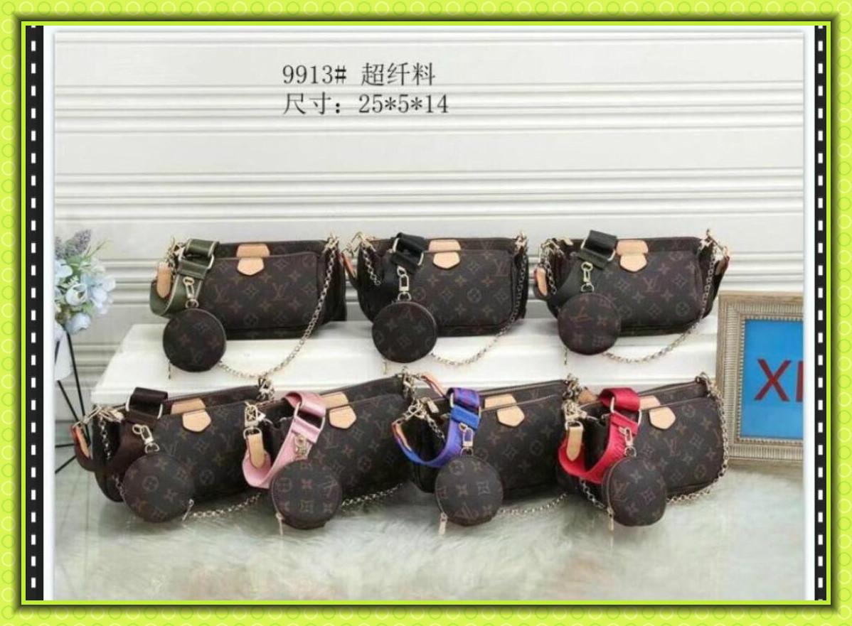 

LV LOUIS Handbags VITTON ONTHEGO Shoulder Bags Women Leather Luxury Designer Handbag Female Fashion Messenger Crossbody Bag Purse L