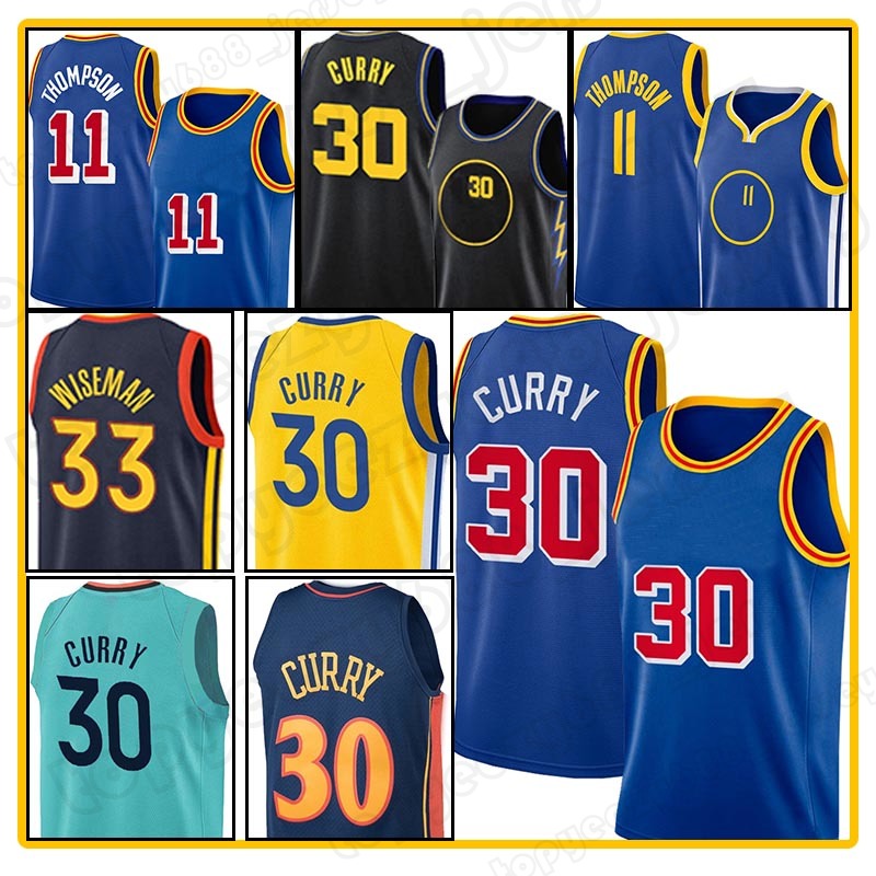 

Stephen 30 Curry Jersey Basketball James 33 Wiseman Klay 11 Thompson Jerseys retro Giannis 34 Antetokounmpo 75th Anniversary, Mens jesery