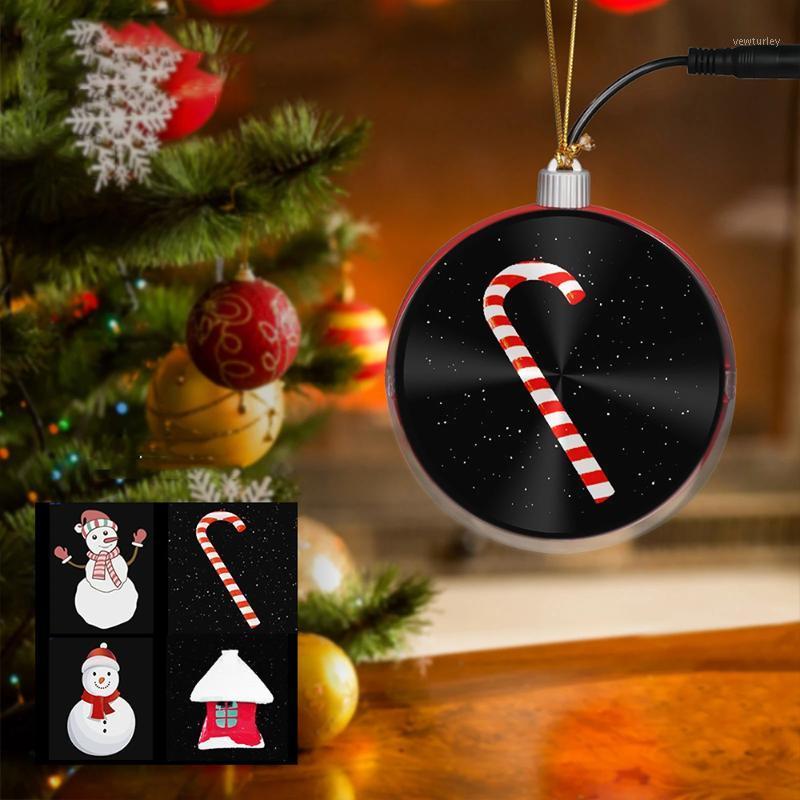 

Party Decoration Christmas 3D Holographic Xmas Tree Ball Four Pattern Year 2021 Noel Decor Creative Gifts