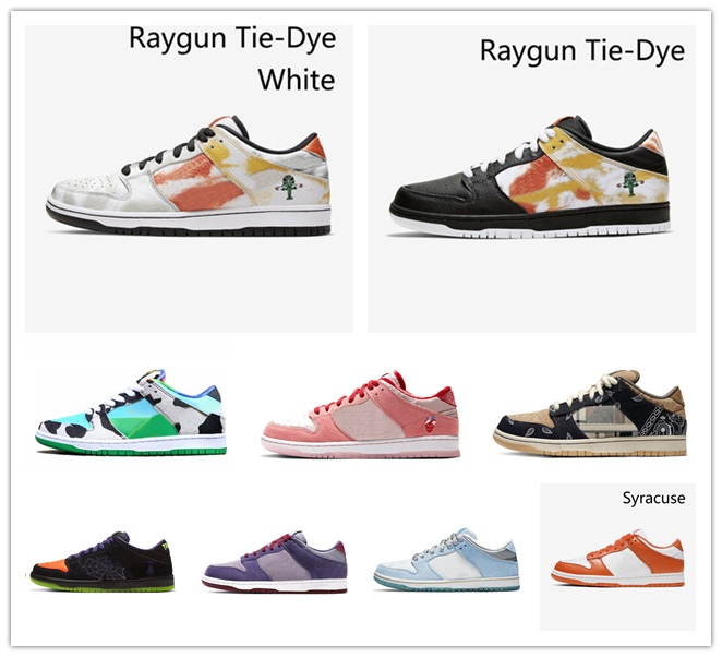 

2Days Send out Top Quality SB Dunks Low Youth Men Womens Kentucky Travis Scotts Red Green White Syracuse Black UNC Court Purple Brand Fashio