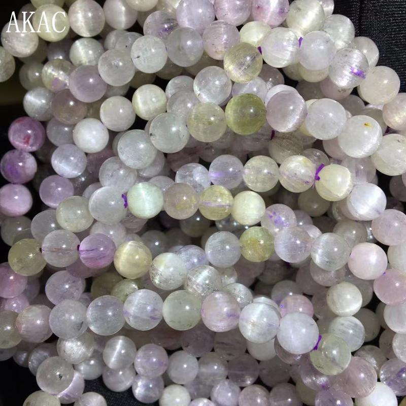 

Other 2bracelets AKAC Approx7+-0.3mm Grade A Natural Kunzite Bracelet Beads Wholesale
