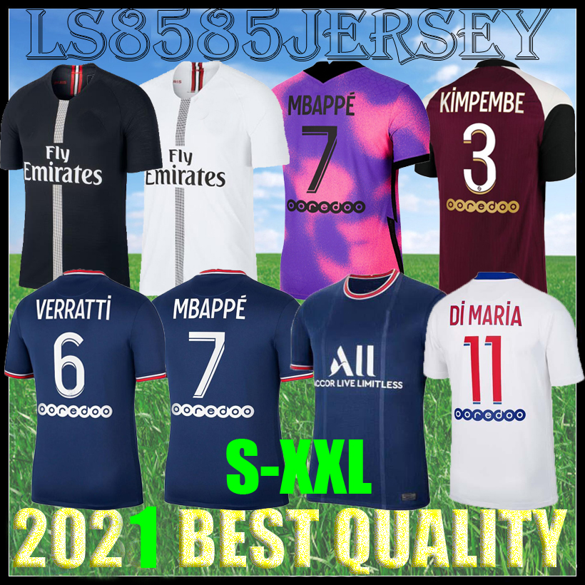 

Paris 2021 2022 soccer jerseys MBAPPE ICARDI men uniform maillot de foot hommes KIMPEMBE 4TH GANA KEAN NEYMAR MARQUINHOS 20 21 22 Maillots kids football shirt S-XXL, Kids kit