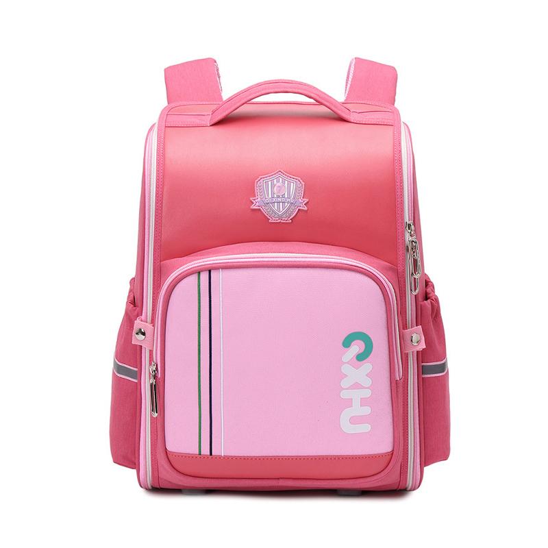 

School Bags Boys Kids Knapsack Orthopedic Children Kindergarten Toddler Backpack Waterproof Bookbag Mochila Infantil Plecak, Pink small