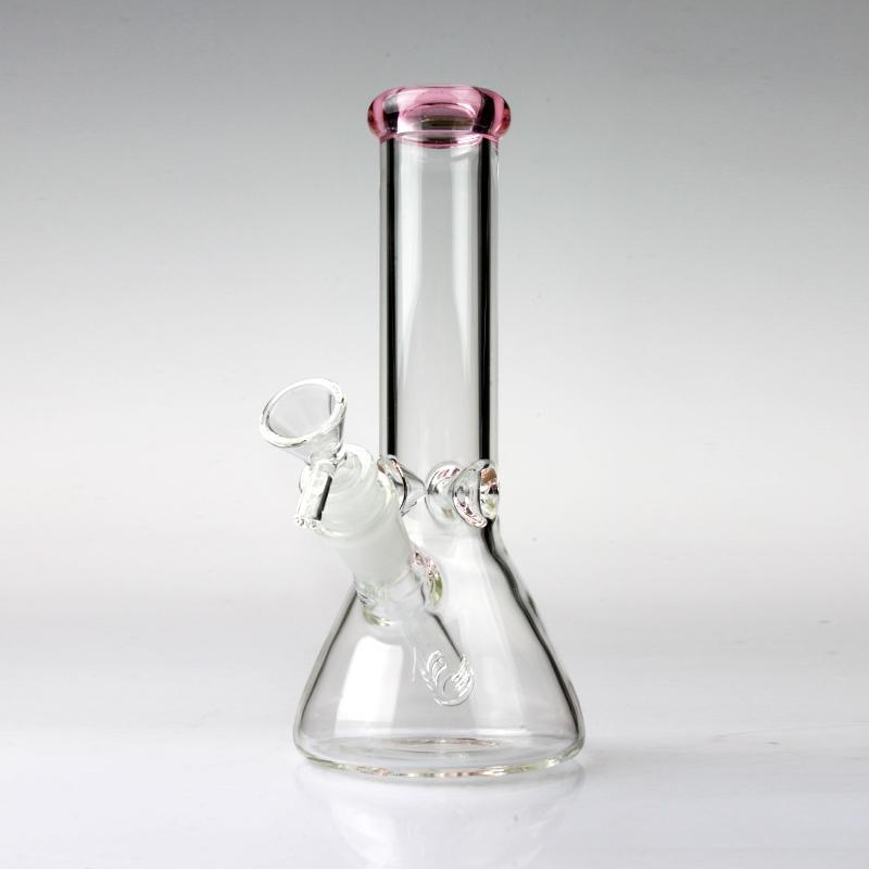 

heady 8 inches smoking beaker bongs glass water pipes with DHL delivery fee